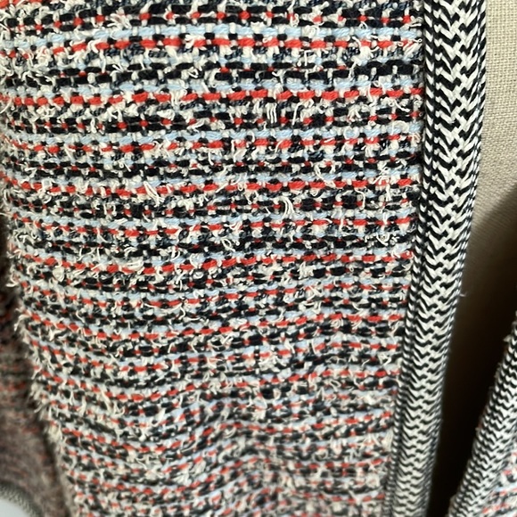 Tweed cotton blazer jacket - Picture 3 of 9